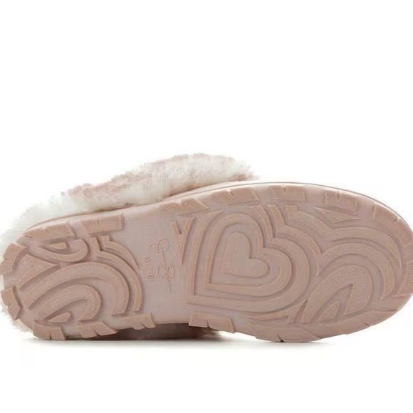 New Jessica Simpson Micro Clog Slippers Women’s Cozy Fuzzy Soft Size Small 6-7 - Picture 3 of 4